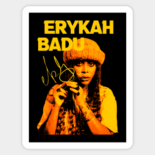 Badu Kan Orange Sticker